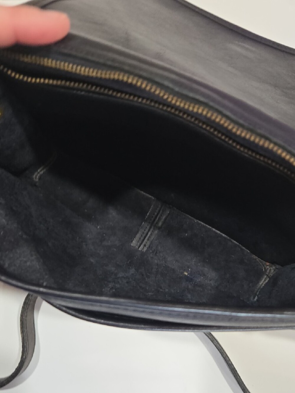 Coach Saddle Bag Black Vintage - Picture 4 of 11